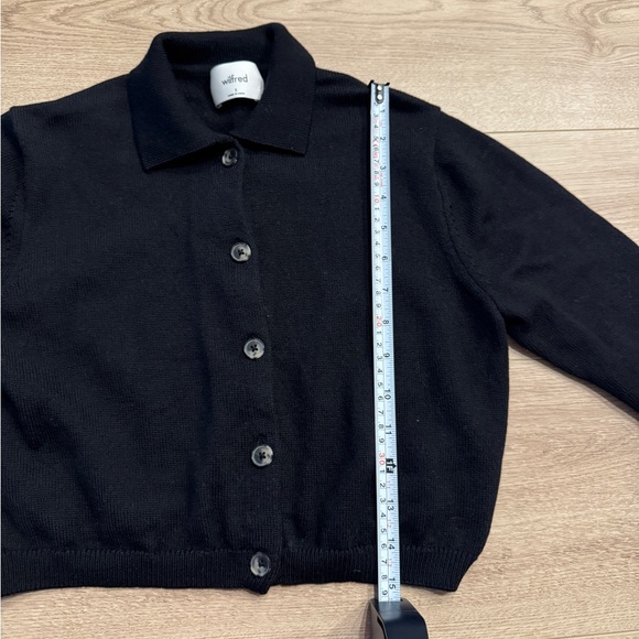 (SOLD) Aritzia Wilfred Merino Wool Next Door Sweater - Picture 5 of 6